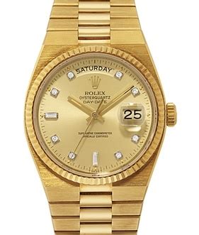 second hand rolex oysterquartz day date